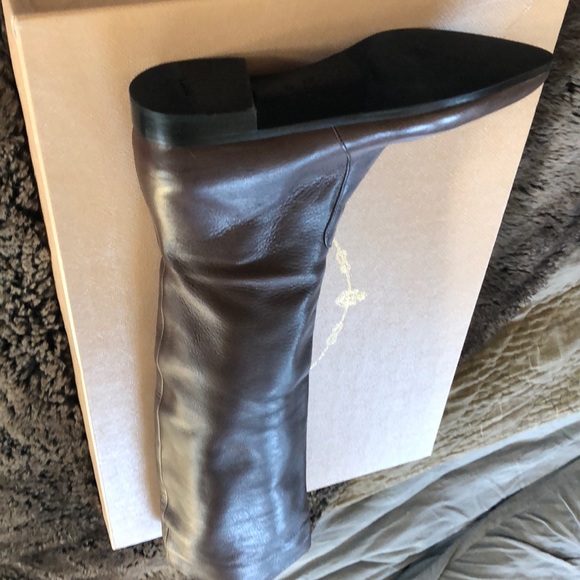 Prada leather point toe boot - Picture 2 of 4